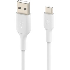 Belkin BoostCharge 1m USB Type-C Cable - Fast & Reliable Charging, Premium White Design